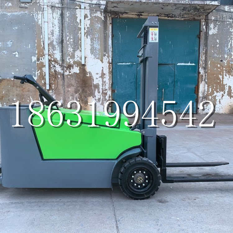 盘锦市小型电动叉车1吨2吨步行站驾式电瓶堆高充电装卸车液压升降车铲车